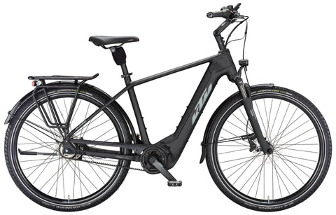 MACINA CITY 610 belt black matt (grey+silver) Diamant