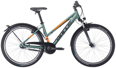 Sharptail Street 1 26 7-spd emerald green matt Trapez