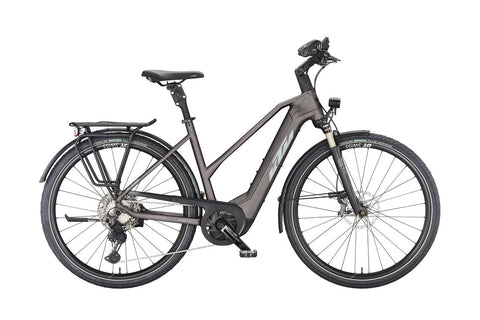 MACINA STYLE 710 elderberry matt (grey+orange) Trapez