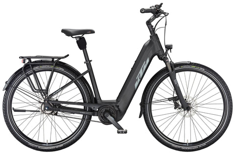 MACINA CITY 610 belt black matt (grey+silver)