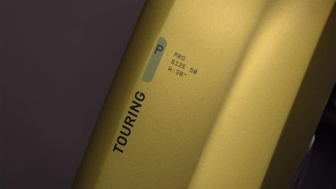 Touring Hybrid Pro 800 goldenlime´n´black Wave