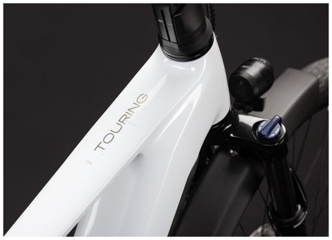 Touring Hybrid ONE 600 metallicwhite´n´chrome Diamant