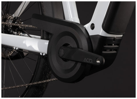 Touring Hybrid ONE 600 metallicwhite´n´chrome Trapez